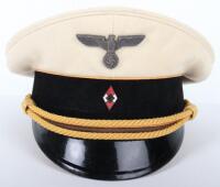 Third Reich Hitler Youth Leaders Summer Pattern Peaked Cap