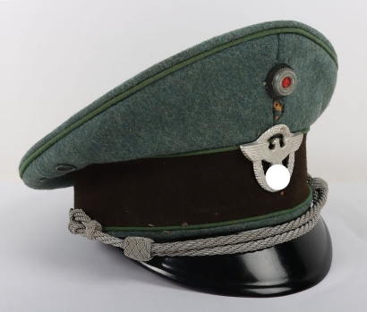 WW2 German Schutzpolizei Peaked Cap