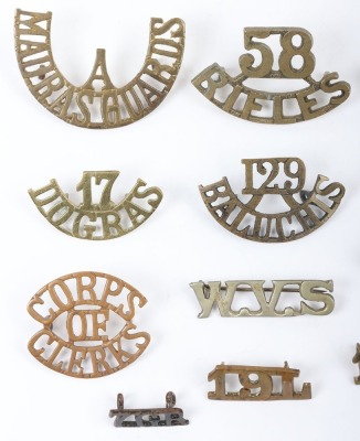 Grouping of Indian Army Shoulder Titles - 2