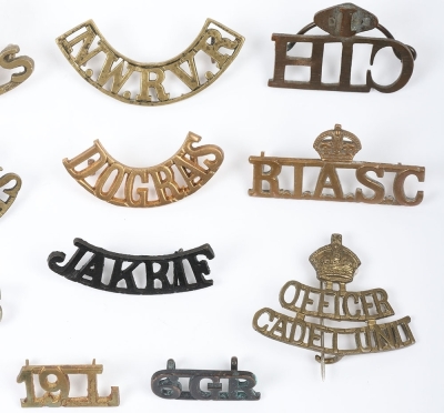 Grouping of Indian Army Shoulder Titles - 3