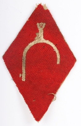 Rare WW1 230th Brigade 74th Yeomanry Division Cloth Formation Sign