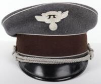 Third Reich NSKK Officer Attached to Luftwaffe Officers Peaked Cap