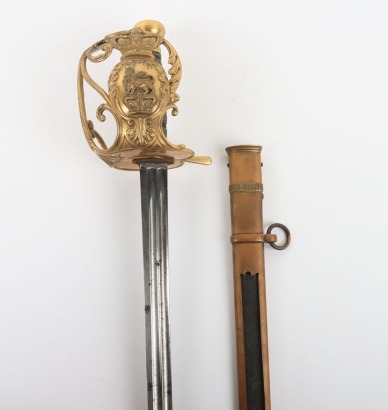 Scarce Household Cavalry Officer&rsquo;s Dress Sword or State Sword