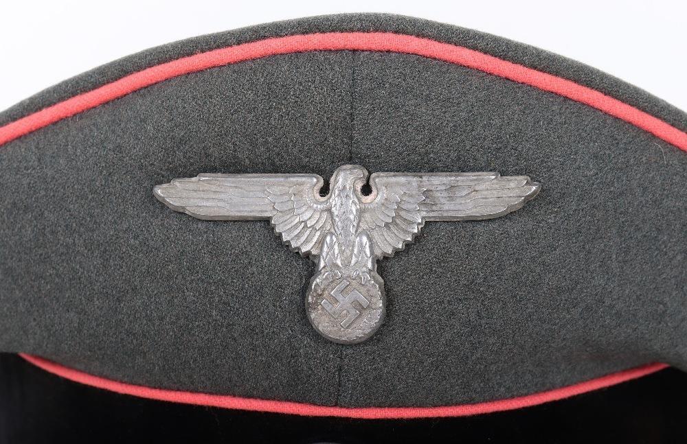 Panzer Commander Cap Waffen-SS Panzer Officers Peaked Cap