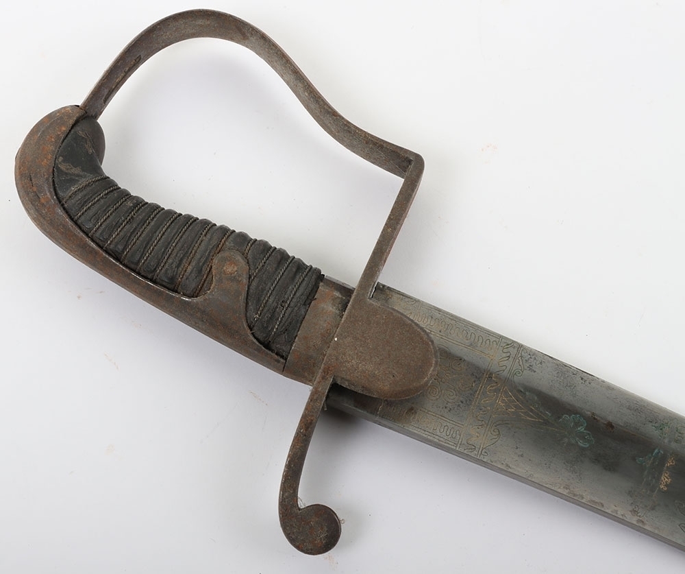 1796 Pattern Cavalry Officer’s sword