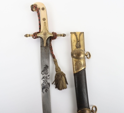 ^ Late Georgian Cavalry Officer&rsquo;s Dress Sword