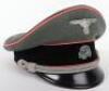 Waffen-SS Panzer Officers Peaked Cap - 5