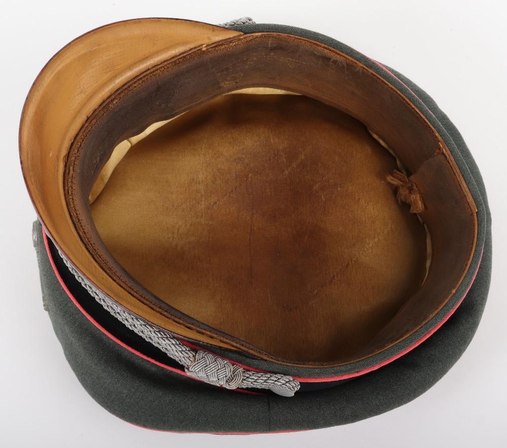 Waffen-SS Panzer Officers Peaked Cap