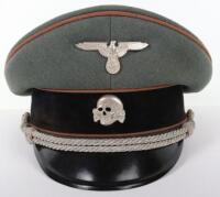 Waffen-SS Motor Reconnaissance Officers Peaked Cap