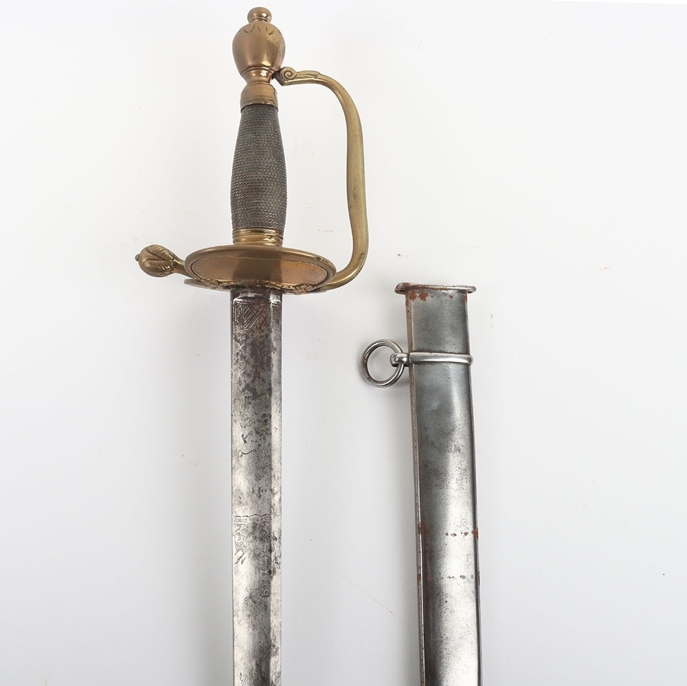 1786 pattern Infantry Officer’s sword