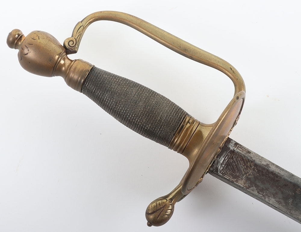 1786 pattern Infantry Officer’s sword