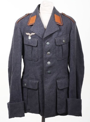 WW2 German Luftwaffe Signals Section (Luftnachrichten) Other Ranks Four Pocket Tunic