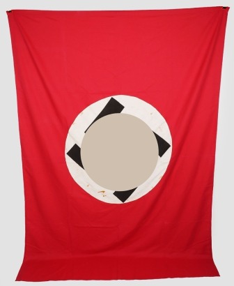 Third Reich NSDAP Party Building Flag