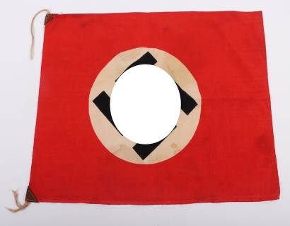 Pre-WW2 Third Reich NSDAP Political Flag Produced in Japan