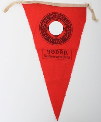 Third Reich Reichszeugmeisterei (RZM) Pennant