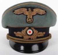 Third Reich Diplomatic Officials Peaked Cap