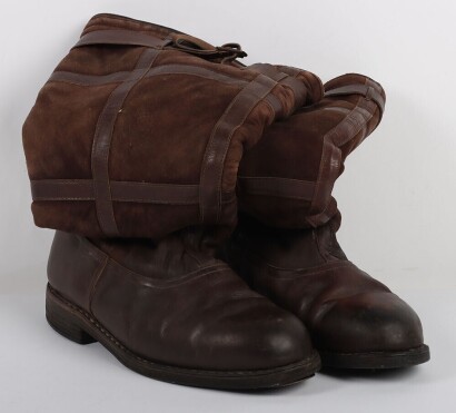 WW2 Luftwaffe Late War Flying Boots.