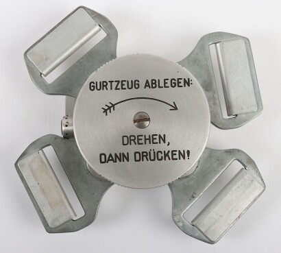 WW2 Luftwaffe Parachute Quick Release 'Crash' Box.