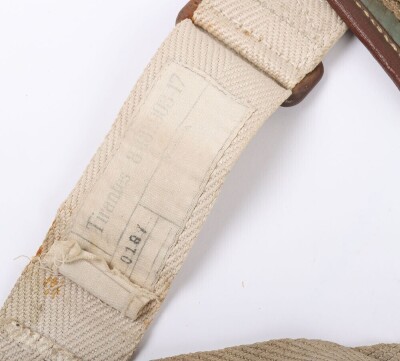 WW2 Luftwaffe/Spanish Aircraft Lap Seat Belt. - 2