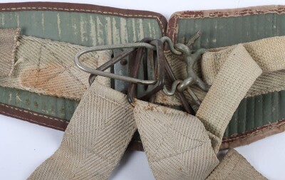 WW2 Luftwaffe/Spanish Aircraft Lap Seat Belt. - 3
