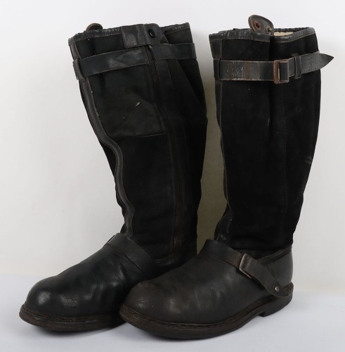 WW2 German Luftwaffe Electrically Heated Flying Boots.