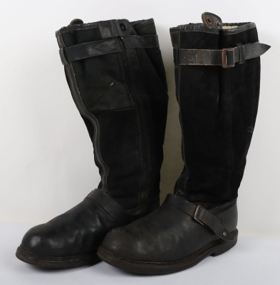 WW2 German Luftwaffe Electrically Heated Flying Boots.