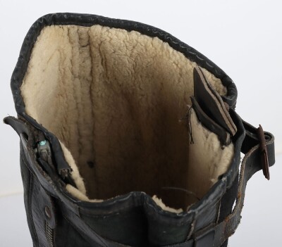 WW2 German Luftwaffe Electrically Heated Flying Boots. - 5