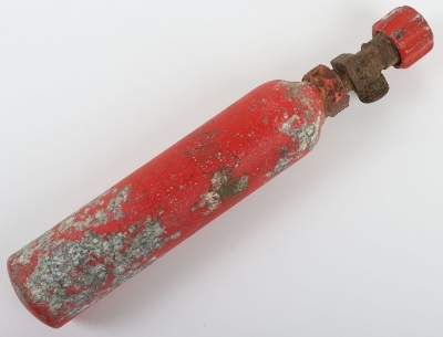 WW2 German Luftwaffe/Kriegsmarine One Man Life Boat C02 Bottle. - 2