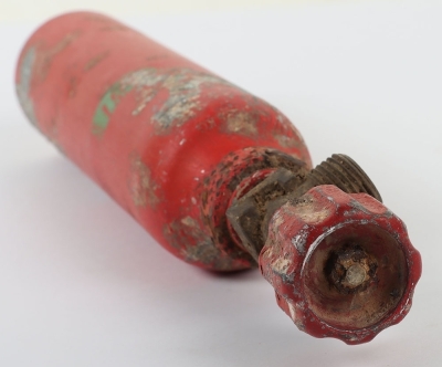 WW2 German Luftwaffe/Kriegsmarine One Man Life Boat C02 Bottle. - 5
