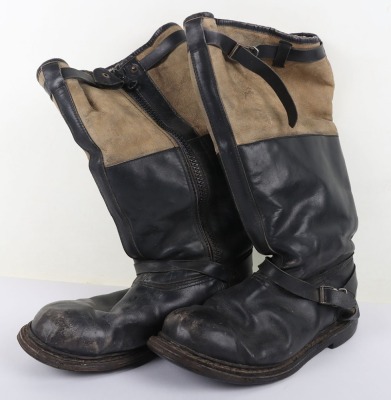 WW2 Luftwaffe Flying Boots, Later War Pattern - 2