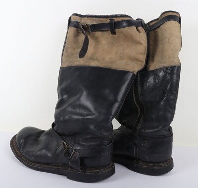 WW2 Luftwaffe Flying Boots, Later War Pattern - 3