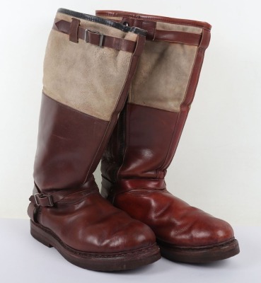 WW2 Luftwaffe Late War Flying Boots.