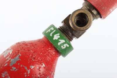 WW2 German Luftwaffe Escape Dinghy Gas Bottle - 5