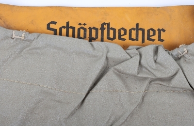 WW2 German Luftwaffe Aircrew Survival Dinghy Bailing Cup Pouch - 2