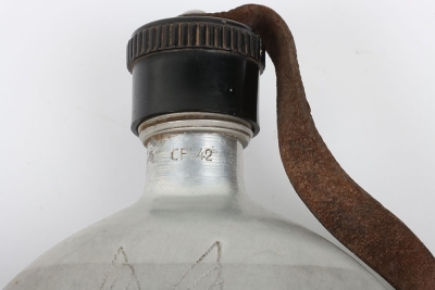 WW2 German Afrikakorps War Art Decorated Water Bottle - 3