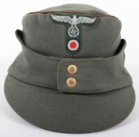 Third Reich Land Customs Generals M-43 Field Cap,