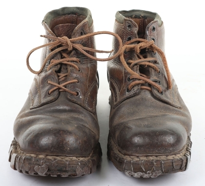 WW2 German Mountain Troops (Gebirgsjager) Ankle Boots, - 7