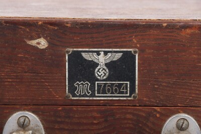 WW2 German Kriegsmarine Sextant in Original Transit Box, by C Plath, Hamburg, - 3