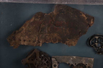 Framed Display of Aircraft Relics from German Luftwaffe Ju-88 A-1 Shot Down Over Portsmouth Harbour 12th August 1940 During the Battle of Britain - 2