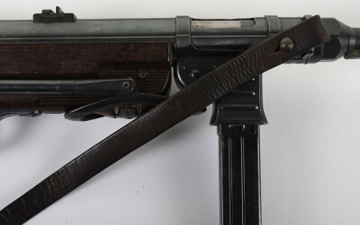 Deactivated WW2 German MP40 Sub Machine Gun, 1943 Dated. - 7