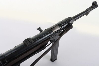 Deactivated WW2 German MP40 Sub Machine Gun, 1943 Dated. - 9