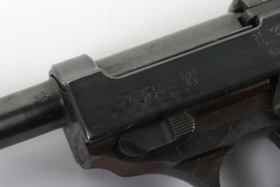 Deactivated WW2 German P-38 Pistol - 8