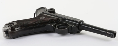 Deactivated WW2 German Luger P08 Pistol - 4
