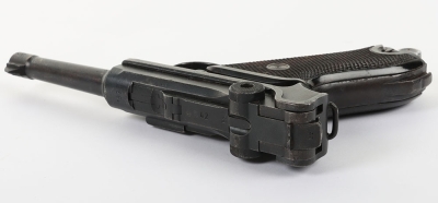 Deactivated WW2 German Luger P08 Pistol - 5