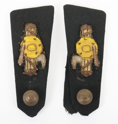 Italian Fascist Black Shirt Shoulder Boards, MSVN.