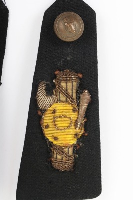 Italian Fascist Black Shirt Shoulder Boards, MSVN. - 2
