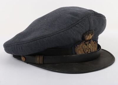 WW2 Italian Air Force Officers Peaked Cap. - 9