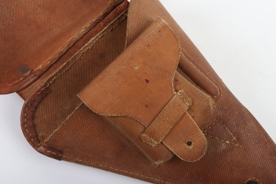 WW2 Japanese Officers Nambu Pistol Holster - 6