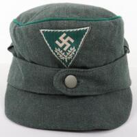 Third Reich Private Foresters M-43 Field Cap