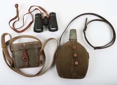 WW2 Japanese Officers 4x10 Field Binoculars in Carry Case